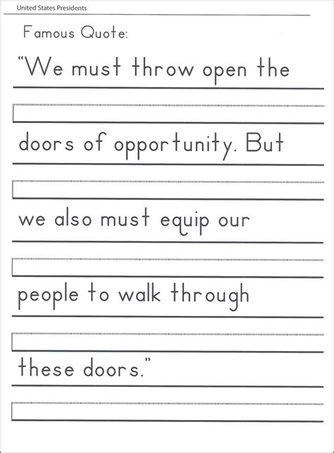 Free Handwriting Worksheets for Kids | Activity Shelter