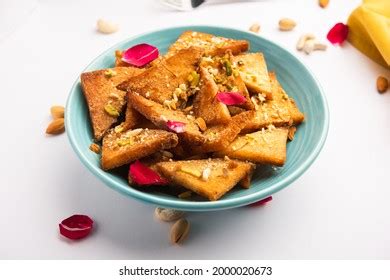 Shahi Tukda Tukra Dipped Rabri Double Stock Photo 2000020673 | Shutterstock