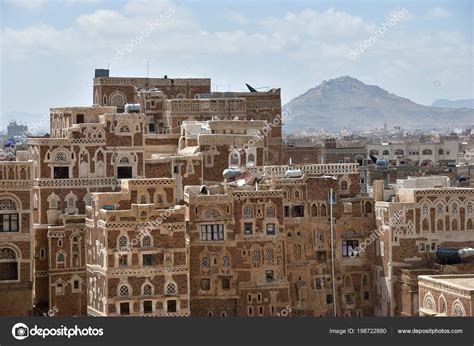 View Old Sanaa Old City Sanaa Declared Unesco World Heritage Stock Photo by ©znm666 198722880