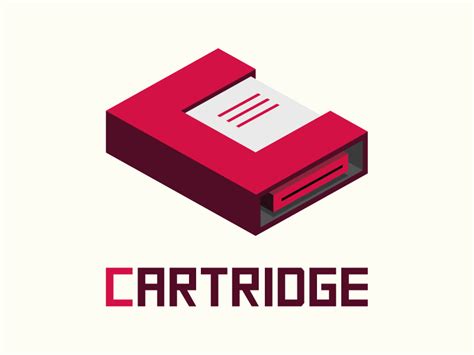 Cartridge Logo by Charles Burdett on Dribbble