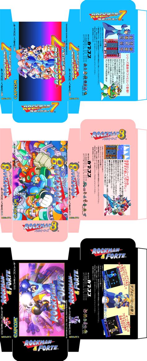 Rockman Famicom Boxes by vladictivo on DeviantArt