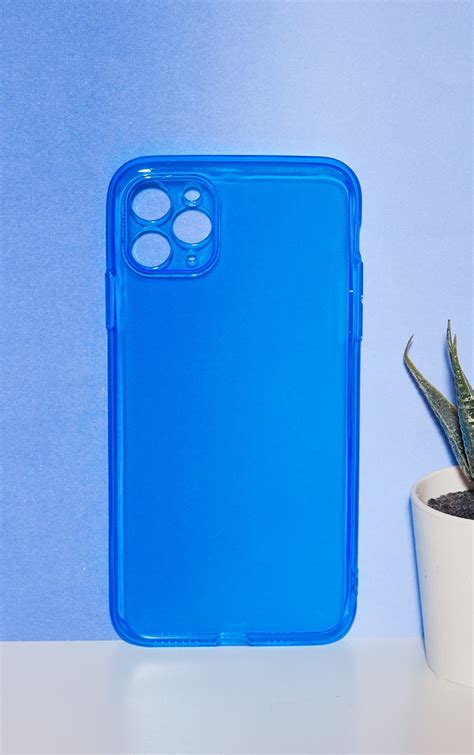 Blue Iphone Xs Max/11 Pro Max Phone Case | PrettyLittleThing