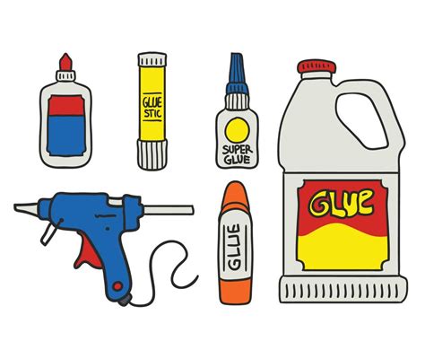 Glue Bottle Clipart | Free download on ClipArtMag