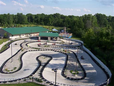 This is a professional level 1/4 mile Formula Go Kart '' Slick Track''. Features 5 elevated ...