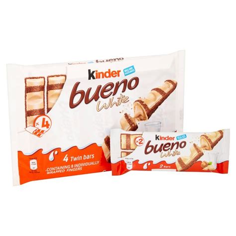 Kinder Bueno White 4 Pack 4 x 39g - Caletoni - International Grocer