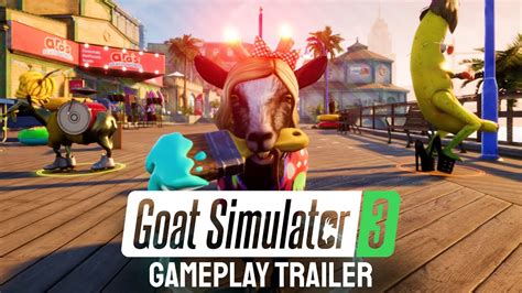 Goat Simulator 3 - Gameplay Trailer - YouTube