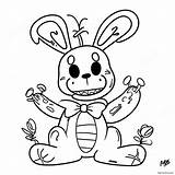 Withered Bonnie Coloring Page 19313 15710 sketch template