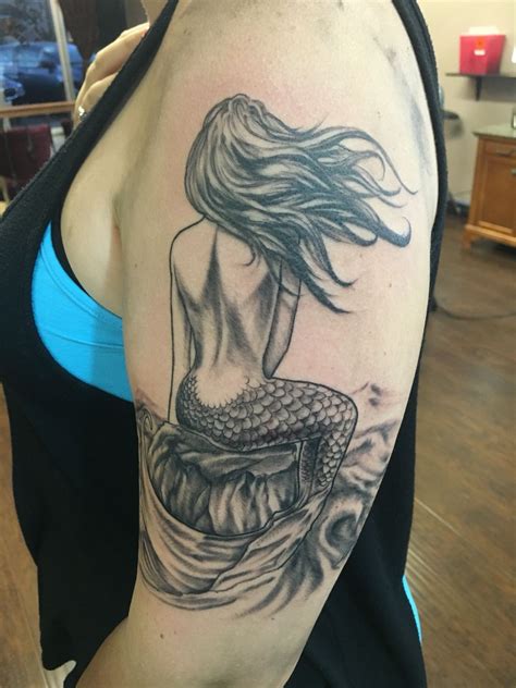 Mermaid tattoos, Mermaid sleeve tattoos, Mermaid tattoo designs