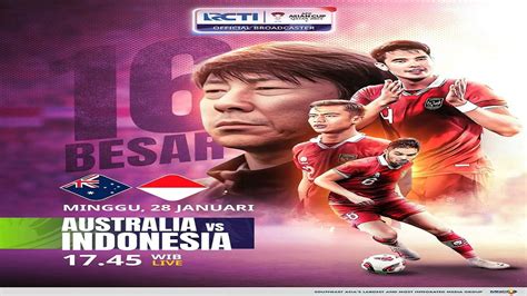 Timnas Indonesia vs Australia, Link Live Streaming Babak 16 Besar Piala Asia 2023 - IDPOST.CO.ID