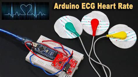 Arduino ECG Heart Rate Monitor AD8232 Demo