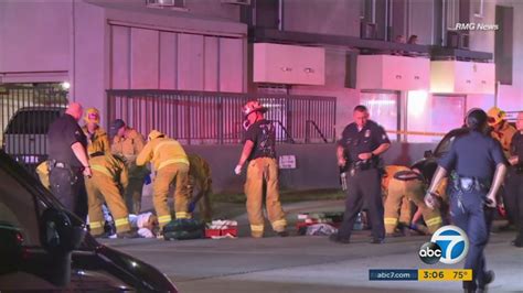 North Hollywood street shootout leaves 2 dead, 2 wounded - ABC7 Los Angeles