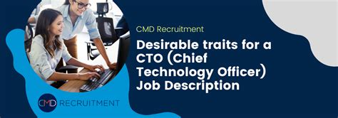 CTO (Chief Technology Officer) Job Description | CMD