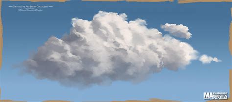 Painting Clouds - Digital Art Concept Art Brushes by MichaelAdamidisArt ...