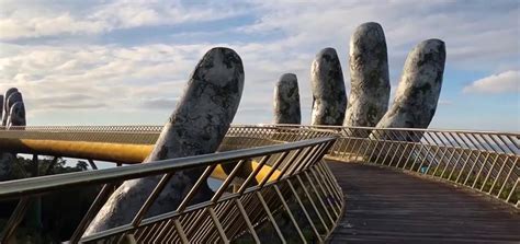 Sunset at Golden Bridge (Ba Na Hills) - VM Travel