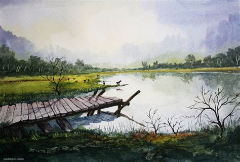 50 Best Watercolor Paintings From Top artists around the world