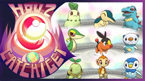 How & Where to catch/get - Starters from Johto,Sinnoh & Unova region in Omega Ruby & Alpha ...