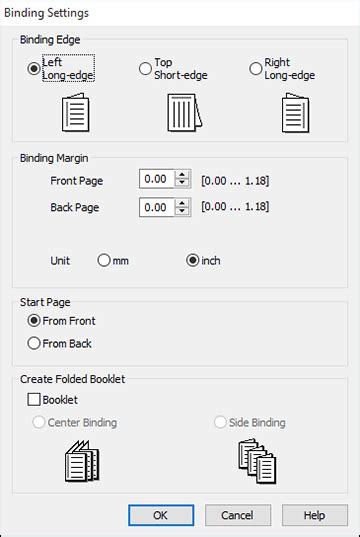 Selecting Double-sided Printing Settings - Windows