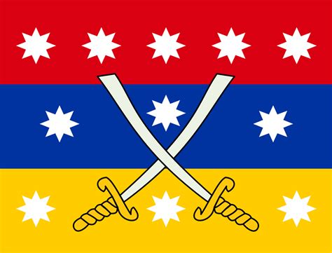 Flag of the Armenian Kingdom of Cilicia under the Lusignan dynasty : r ...