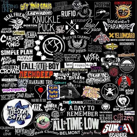 Pop punk emo bands wallpaper | Pop punk, Band wallpapers, Pop punk bands