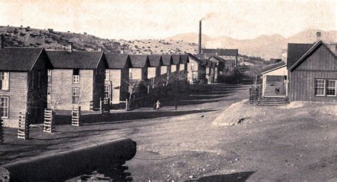 Children playing in the street in Madrid, NM. Circa 1902. The Santa Rita mountains are in the ...