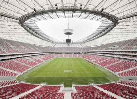 Stadion Narodowy w Warszawie, Varsovia, Polonia. Capacidad 58.500 espectadores, Equipo local ...