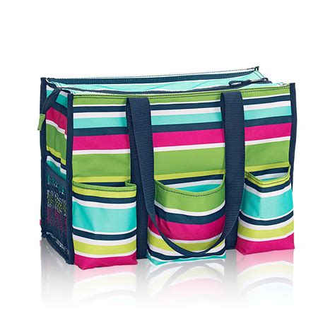 Preppy Pop - Zip-Top Organizing Utility Tote - Thirty-One Gifts