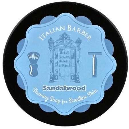 Italian Barber Sandalwood Shaving Soap 4 Oz — Pasteur Pharmacy