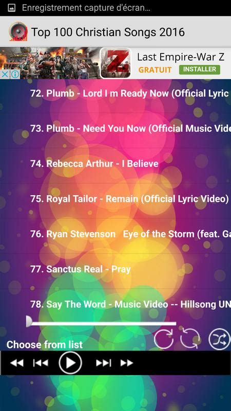 Top 100 Christian Songs 2016 for Android - APK Download