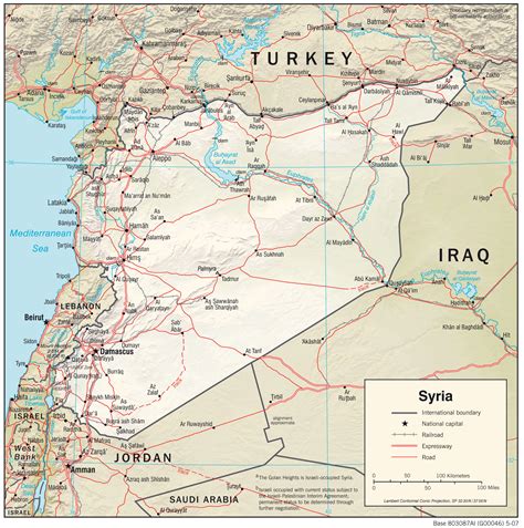 Syria Maps - Perry-Castañeda Map Collection - UT Library Online