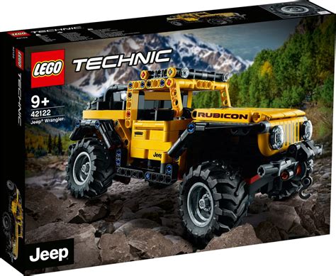 665 pieces make up this Lego Technic Jeep Wrangler Rubicon - Shifting-Gears