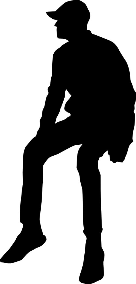 12 People Sitting Silhouette (PNG Transparent) | OnlyGFX.com