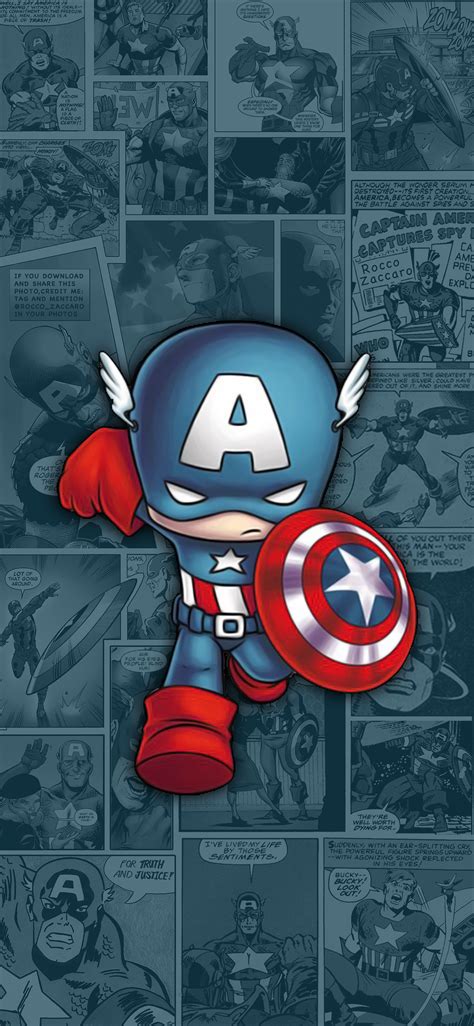 Captain America Cartoon Wallpapers - Top Free Captain America Cartoon ...