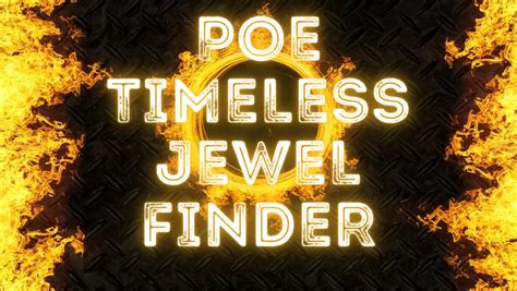 POE Timeless Jewel Finder - POE Timeless Jewel Calculator