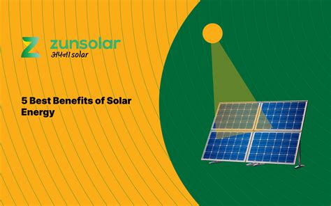 5 Best Benefits of Solar Energy - ZunSolar