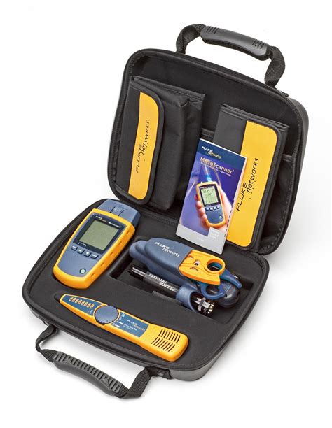 Fluke Networks MS2-TTK MicroScanner2 Network Cable Tester Kit with ...