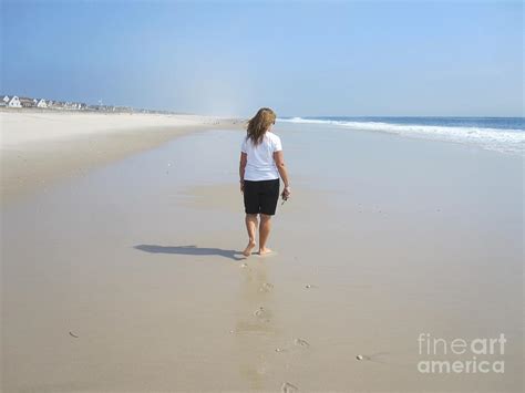 Walking in the Sand Photograph by Deborah A Andreas - Fine Art America