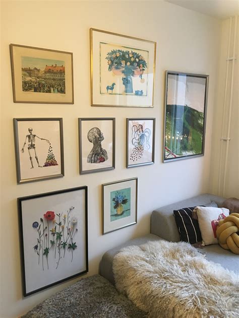 Our latest gallery wall #art #gallerywall #interiordesign | Living room ...