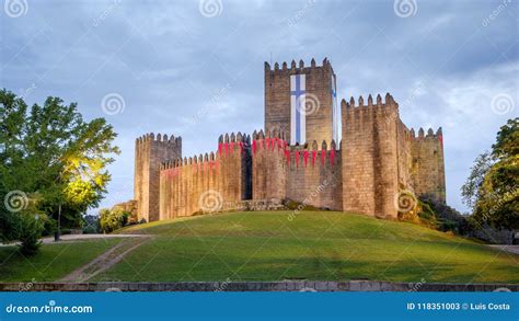 Castle of Guimaraes stock image. Image of monument, attraction - 118351003