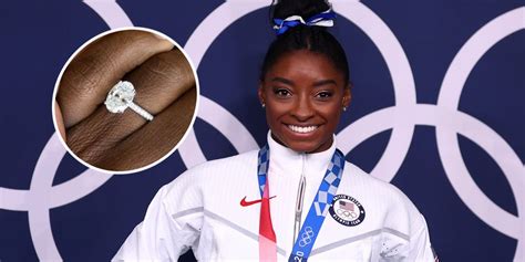 Simone Biles Shares First Photos of Her Engagement Ring - Business Insider