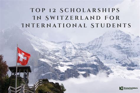 Top 12 Best Scholarships In Switzerland For International Students ...