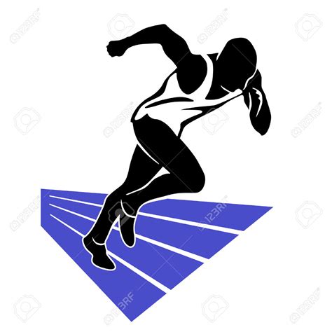 Athletic clipart sprinter, Athletic sprinter Transparent FREE for download on WebStockReview 2022