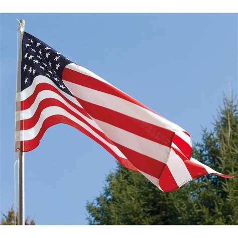 15' Steel Flag Pole Kit - 182143, Flags at Sportsman's Guide