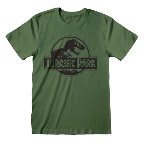 Jurassic Park: Logo Green T-Shirt - Merchoid