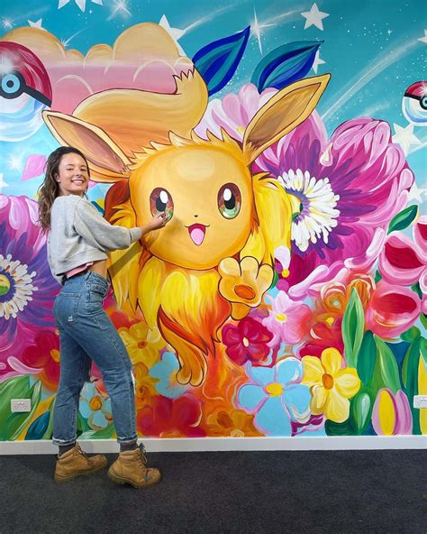 Pokemon Mural - Nicky Create | Mural Artist Adelaide