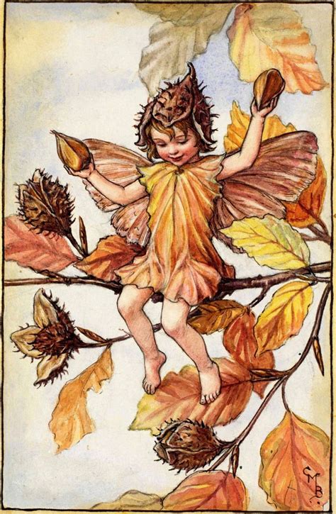 The Fairies of The Autumn Archives | Autumn fairy, Vintage fairies ...