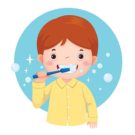 3,100+ Kids Brushing Teeth Stock Illustrations, Royalty-Free Vector Graphics & Clip Art - iStock