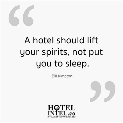 Quotes from Hotels/Hoteliers