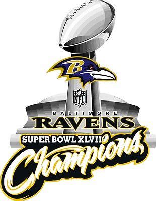 NFL Baltimore Ravens Super Bowl Champions Decal/Sticker | Baltimore ...