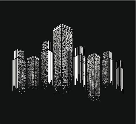 Black And White Building Illustrations, Royalty-Free Vector Graphics & Clip Art - iStock