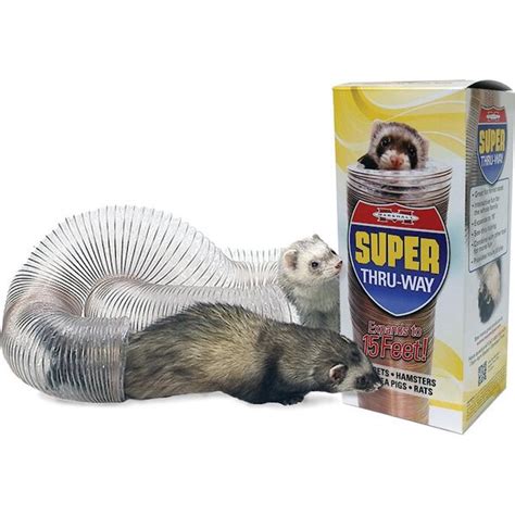 MARSHALL Super Thru-Way Small Animal Tunnel Toy, 11.75-in - Chewy.com